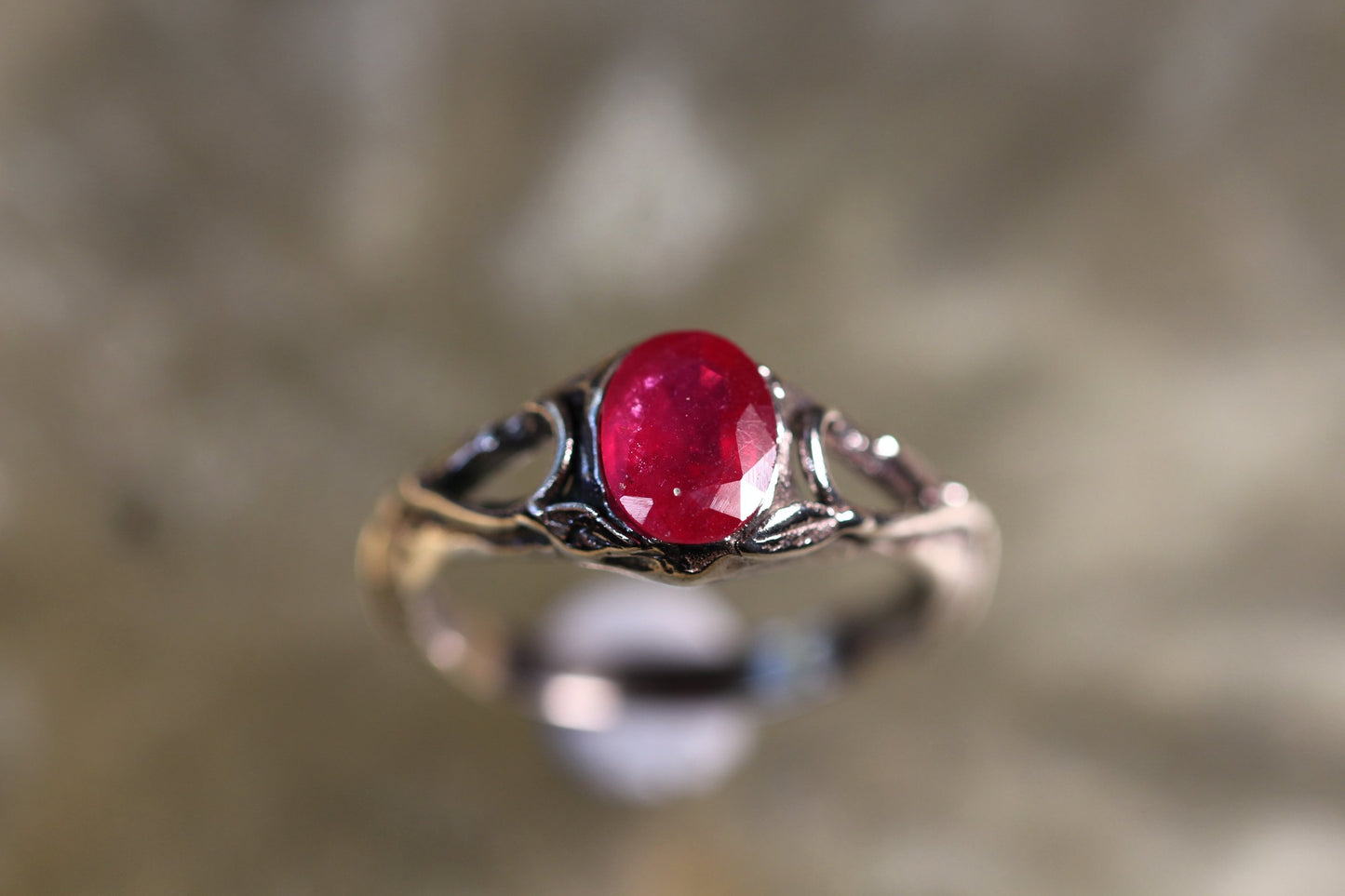 Custom Ruby Ring