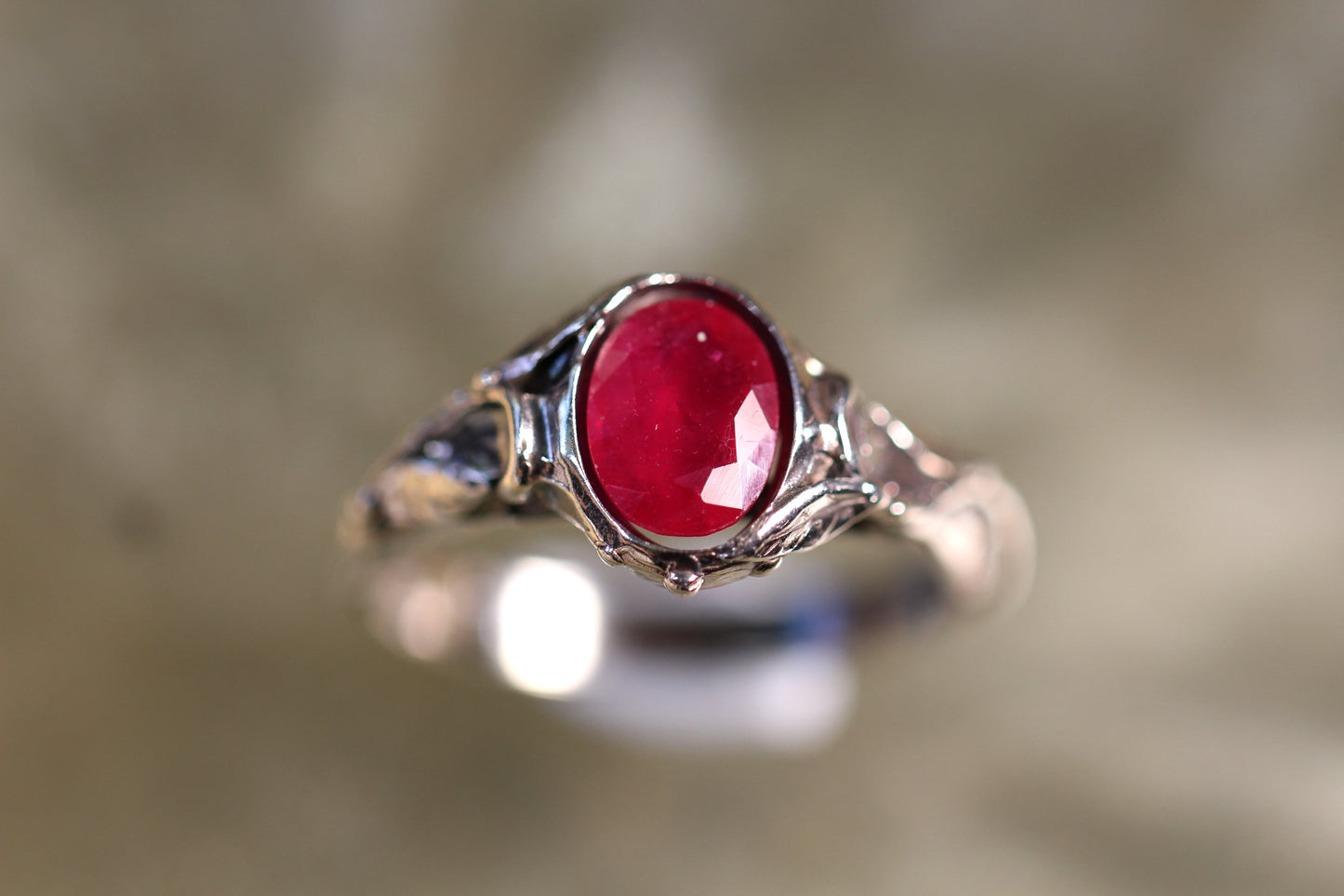 Custom Ruby Ring