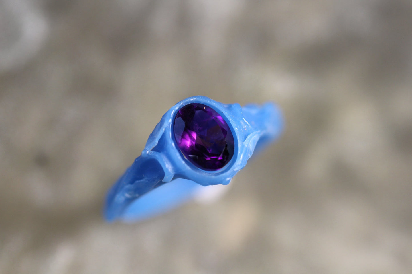Custom Amethyst Ring