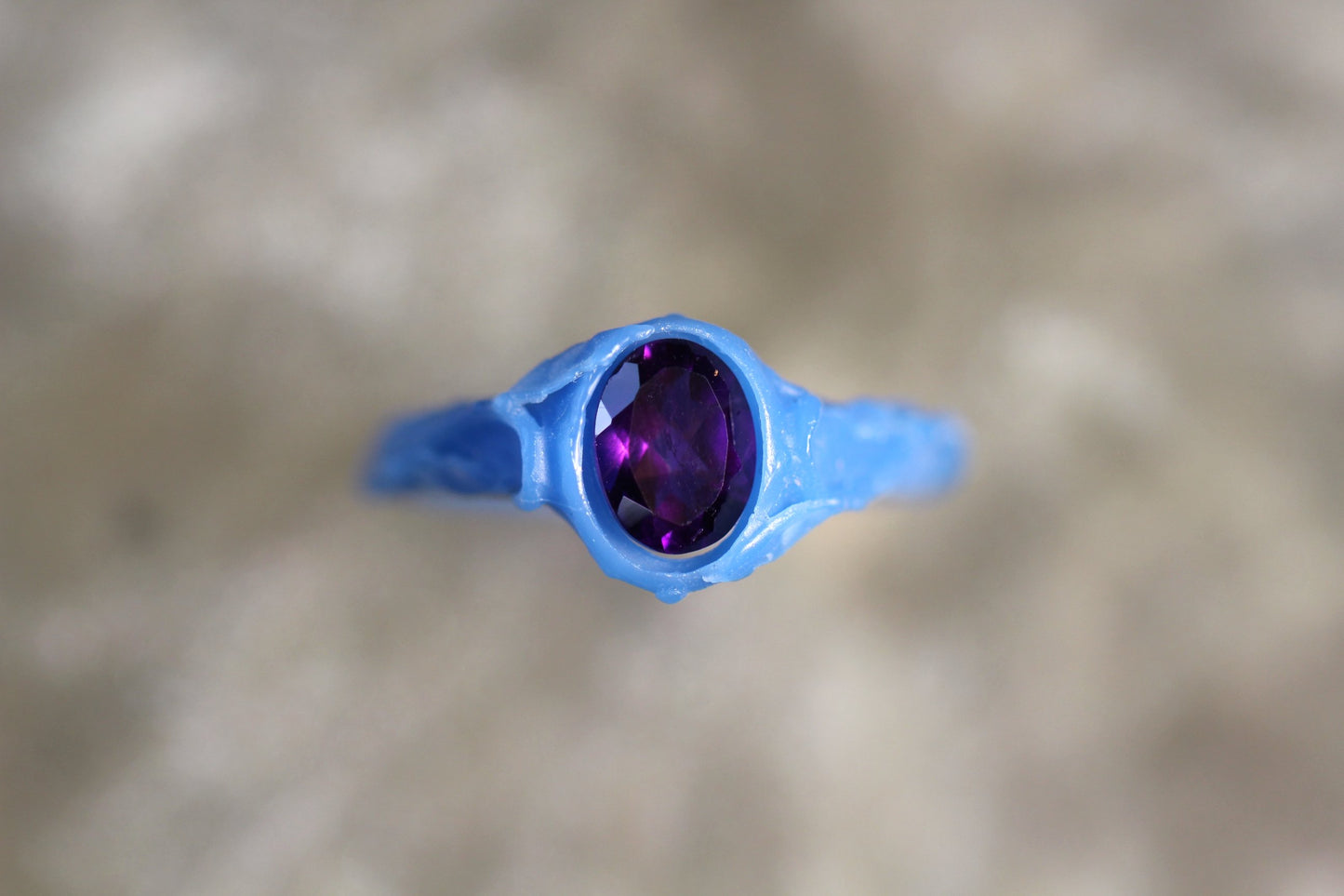 Custom Amethyst Ring
