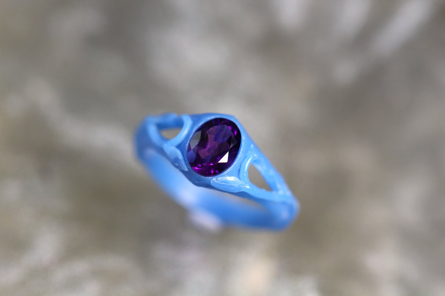 Custom Amethyst Ring