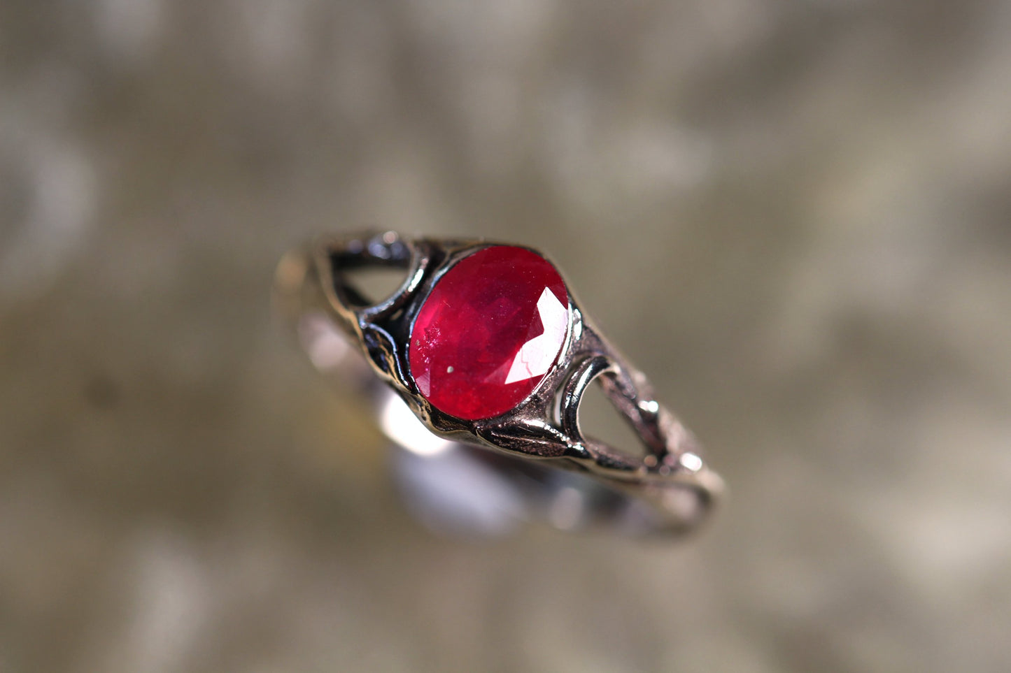 Custom Ruby Ring