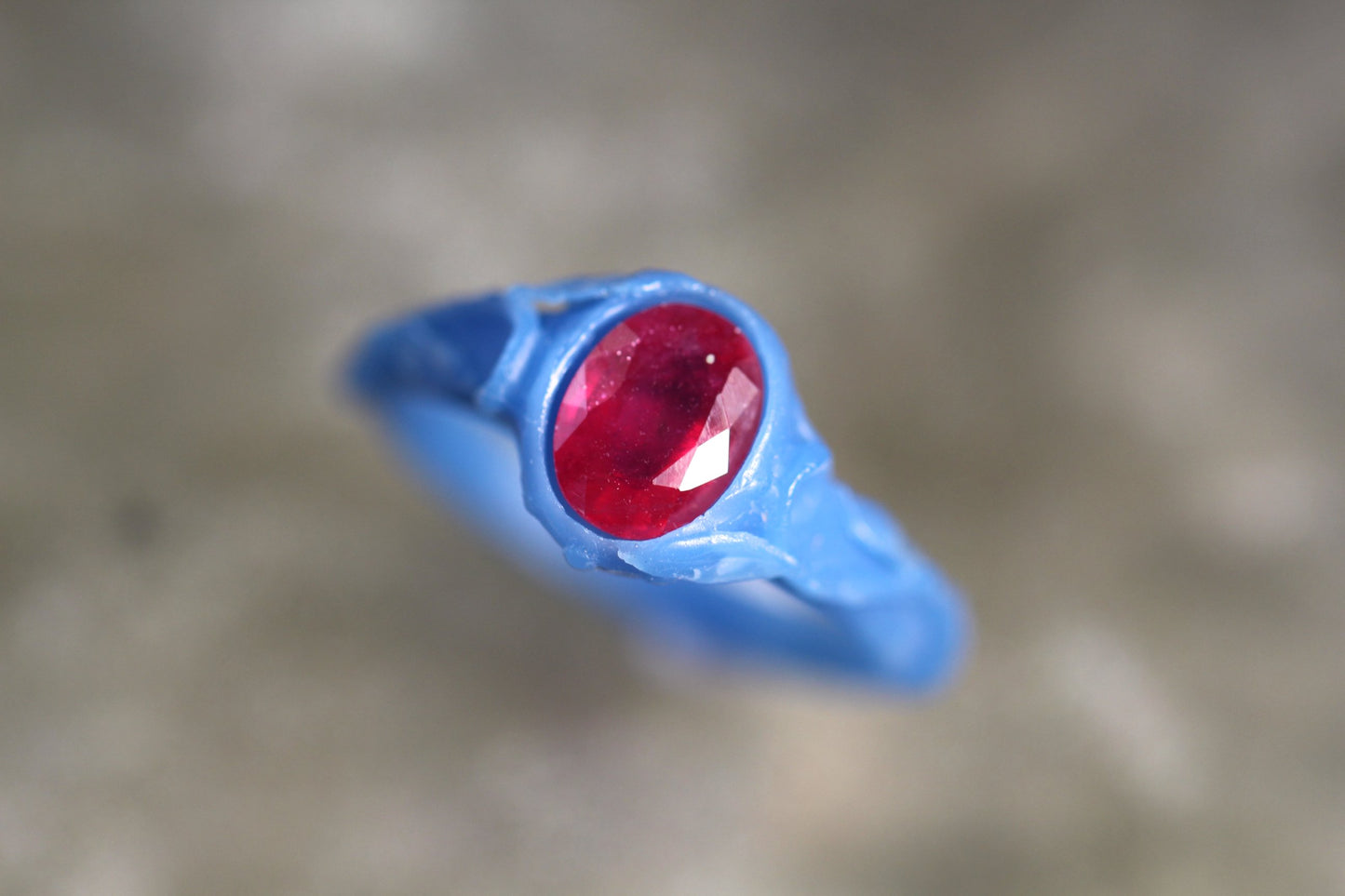 Custom Ruby Ring