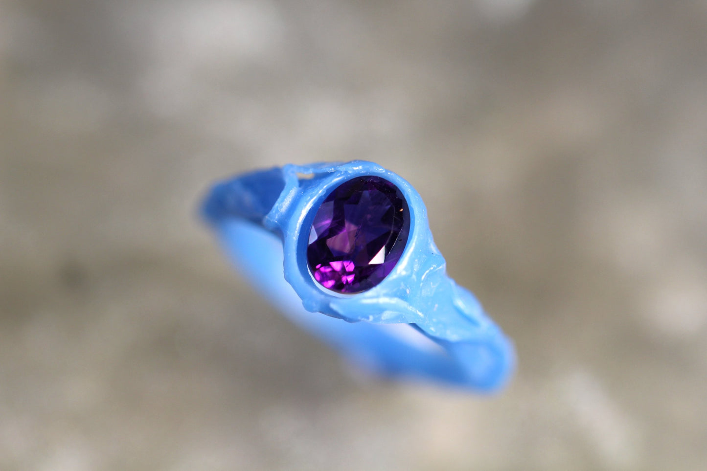 Custom Amethyst Ring