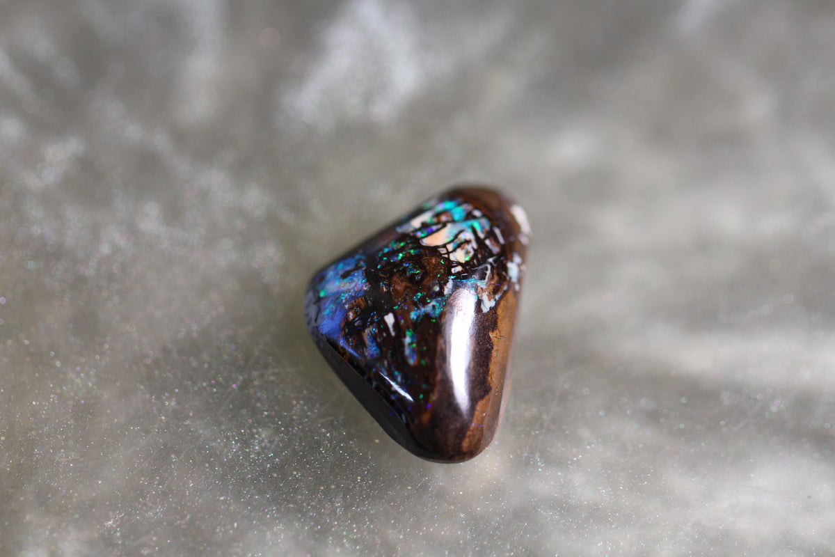 Custom Boulder Opal Jewellery (Opalised Wood)