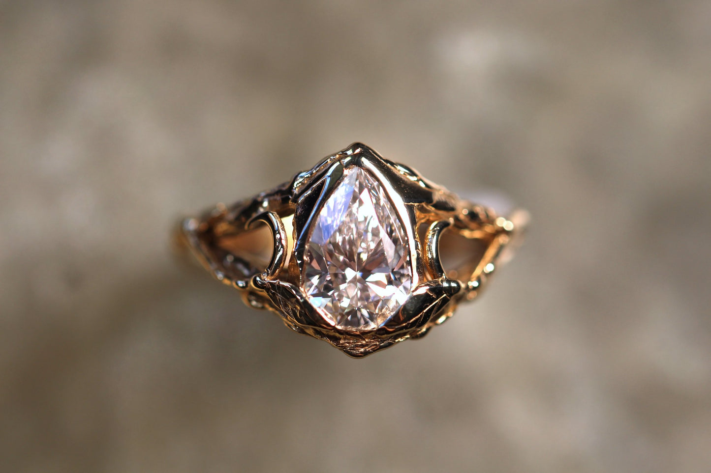 1.5ct Diamond and Solid 9ct Yellow Gold Ring
