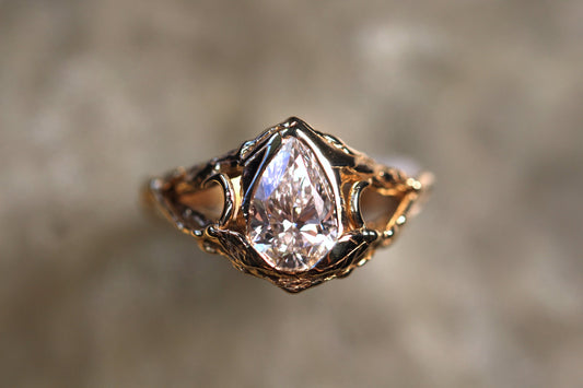 1.5ct Diamond and Solid 9ct Yellow Gold Ring