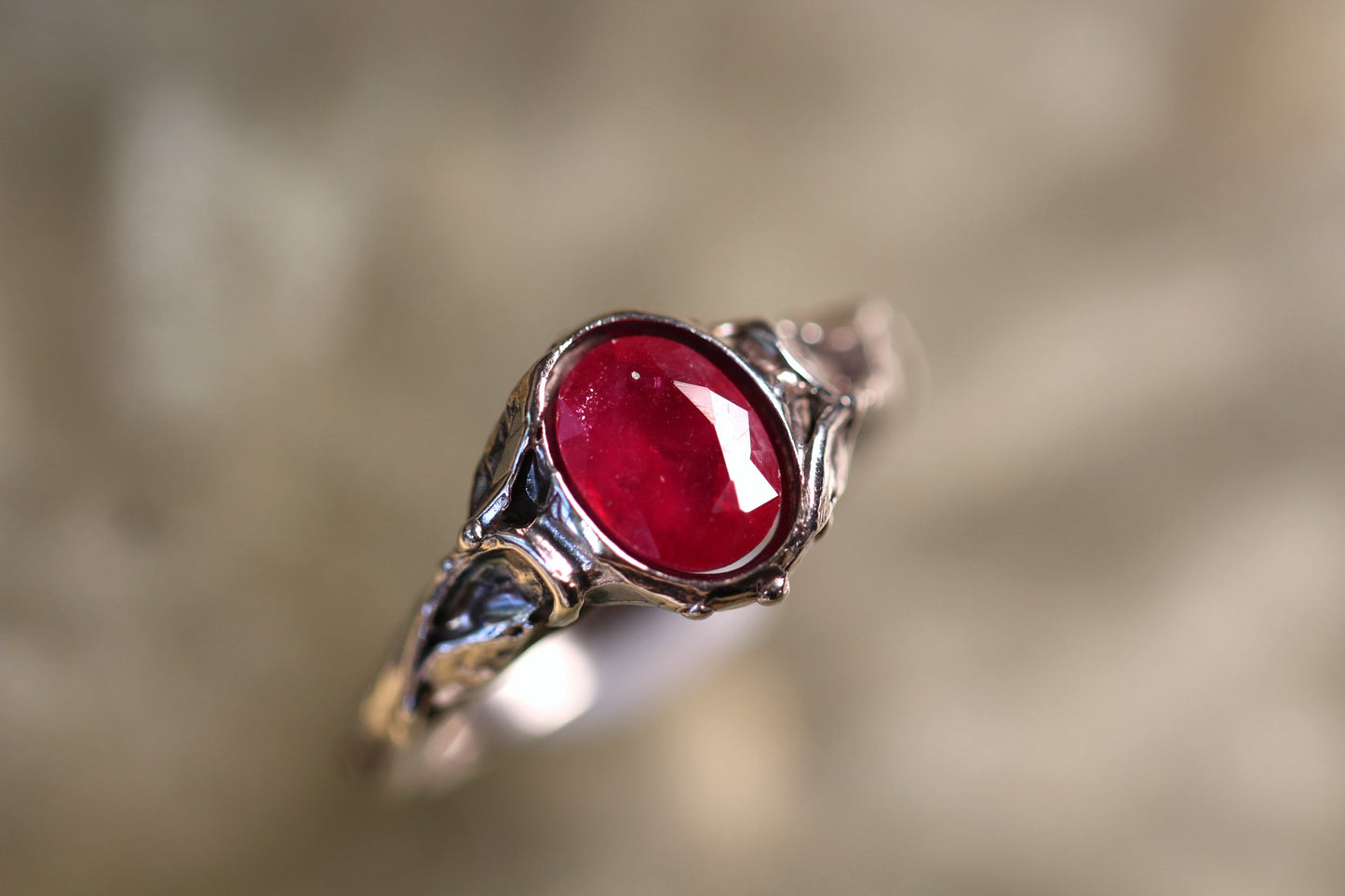 Custom Ruby Ring
