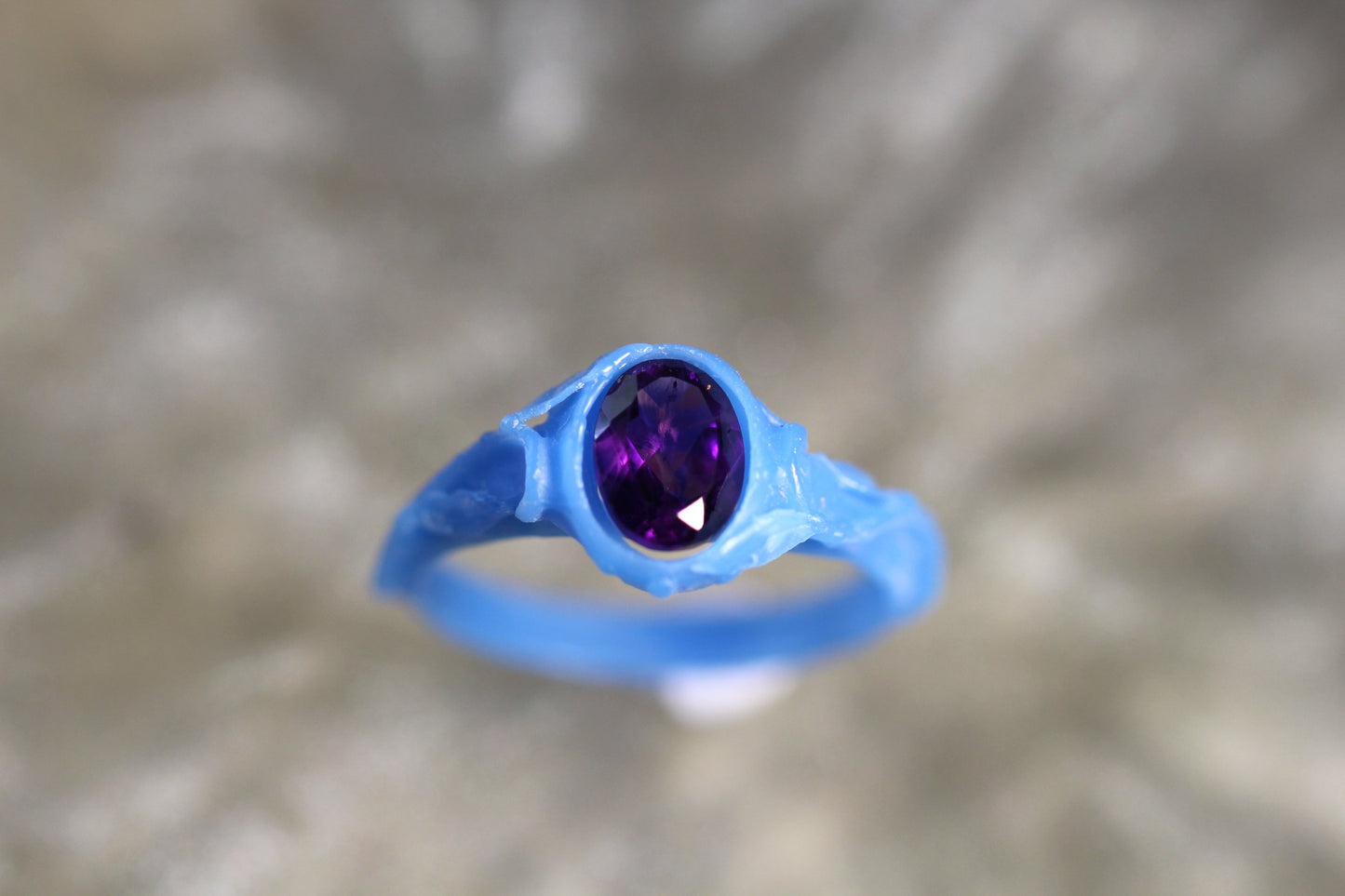 Custom Amethyst Ring