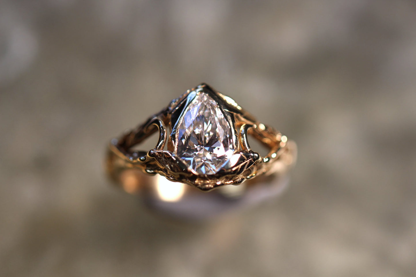 1.5ct Diamond and Solid 9ct Yellow Gold Ring