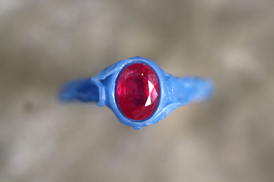 Custom Ruby Ring