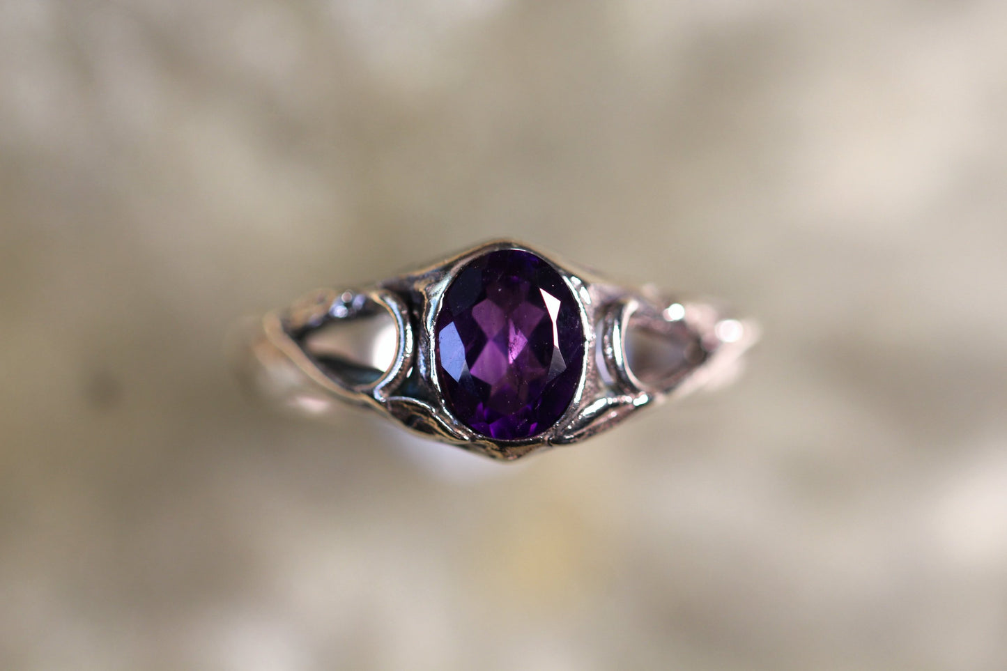 Custom Amethyst Ring