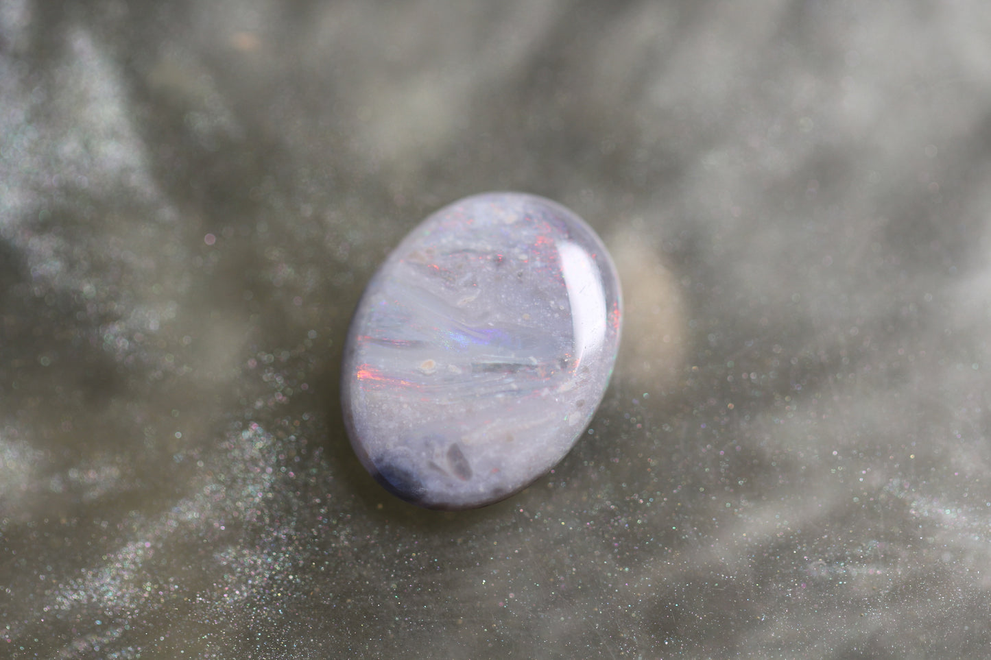Custom Andamooka Opal Jewellery