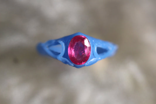 Custom Ruby Ring