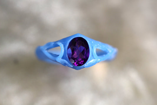 Custom Amethyst Ring