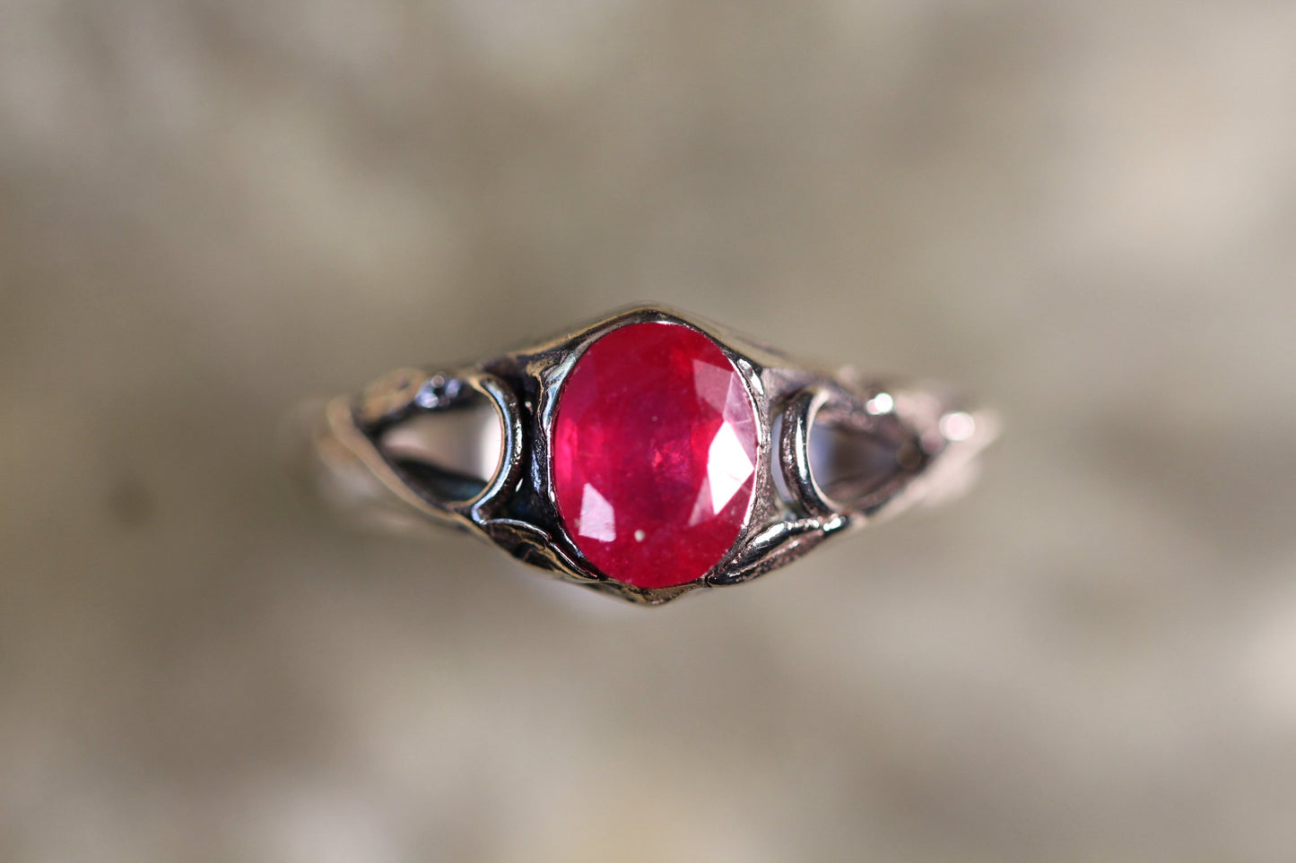 Custom Ruby Ring