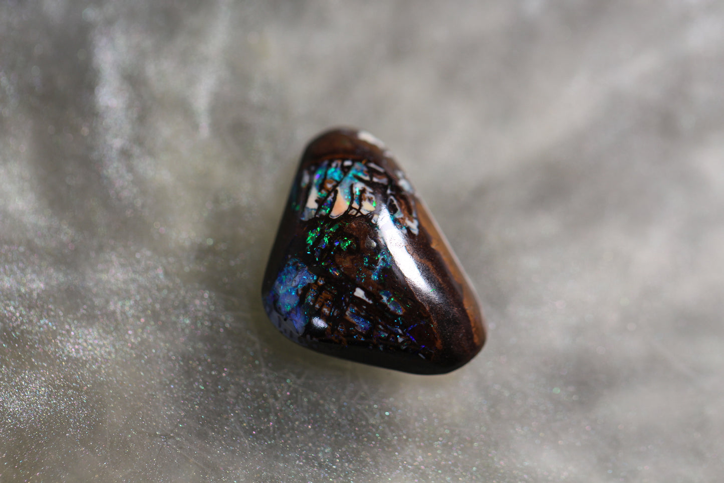 Custom Boulder Opal Jewellery (Opalised Wood)