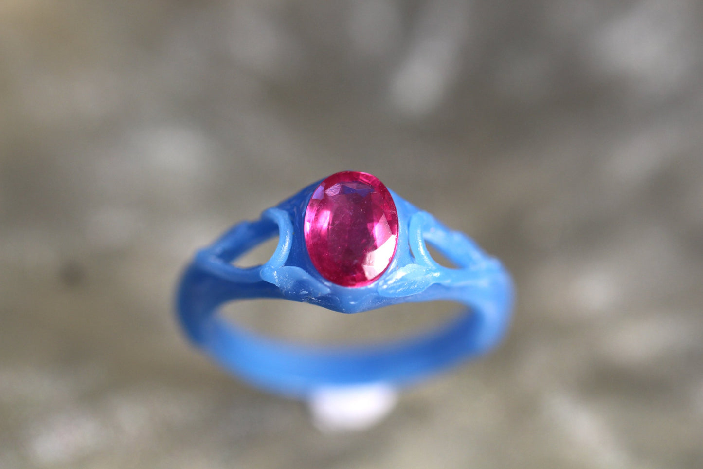 Custom Ruby Ring