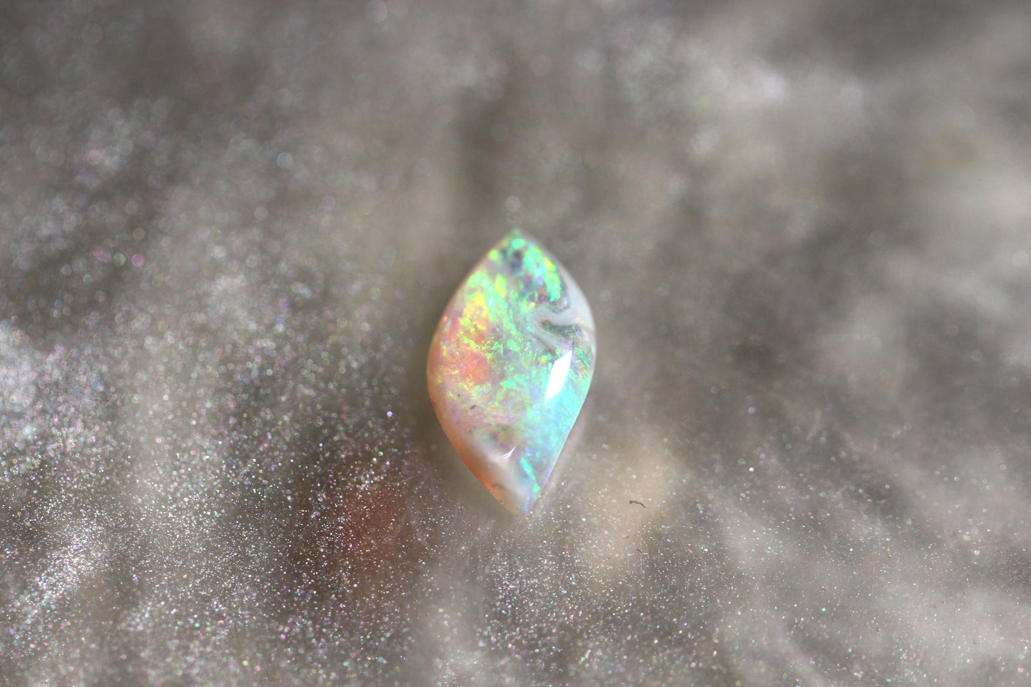Custom Andamooka Opal Jewellery