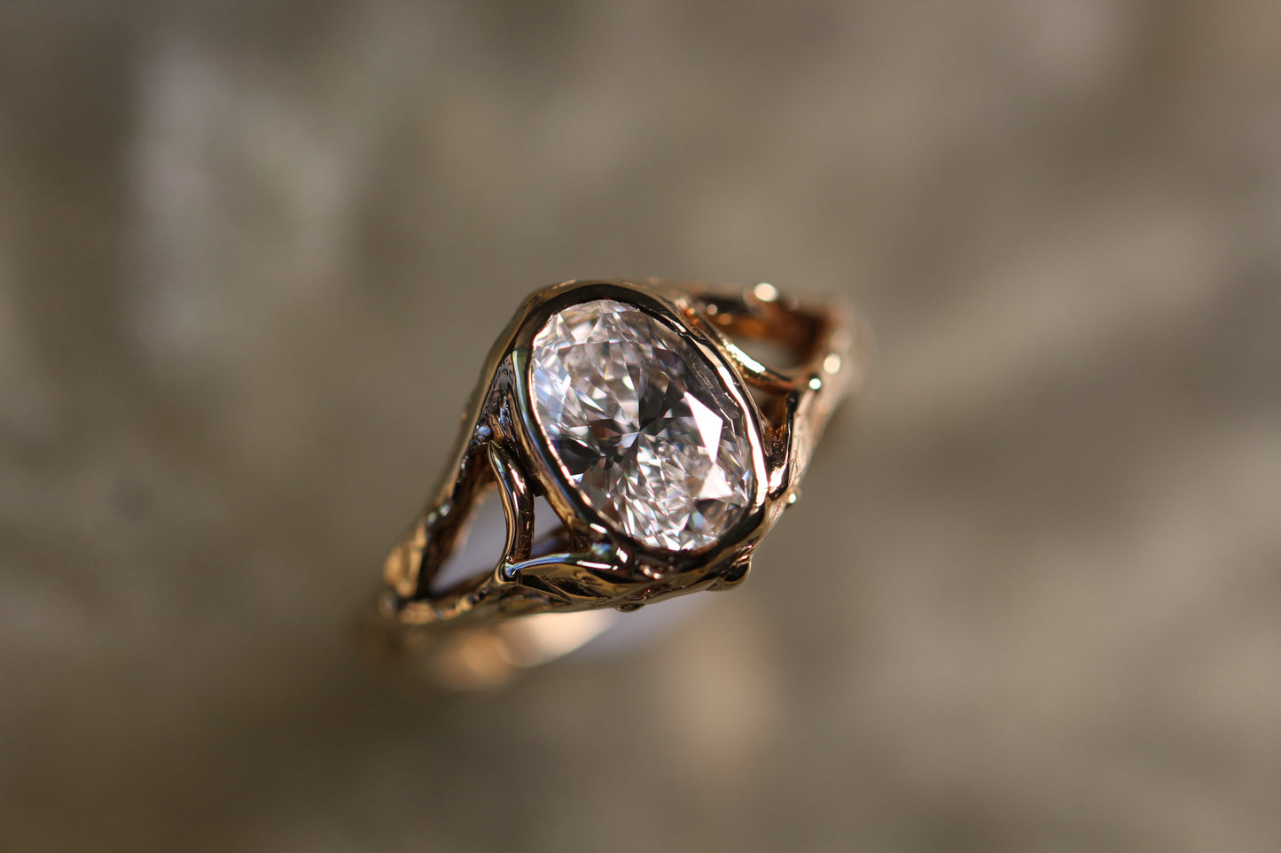 1.5ct Diamond and Solid 9ct Yellow Gold Ring