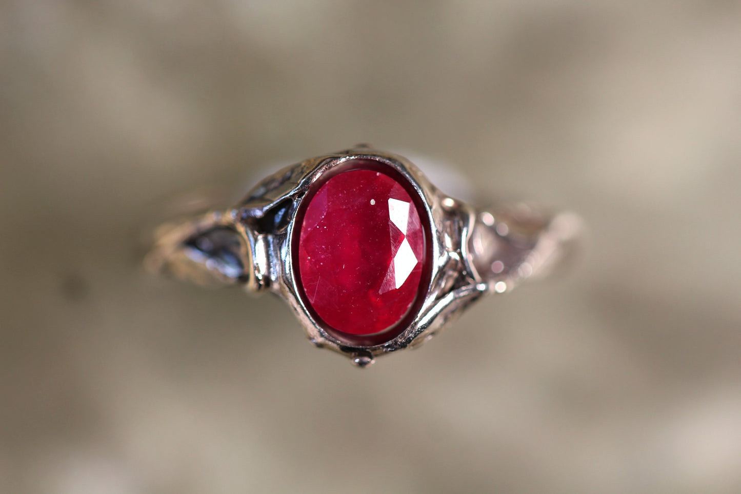 Custom Ruby Ring