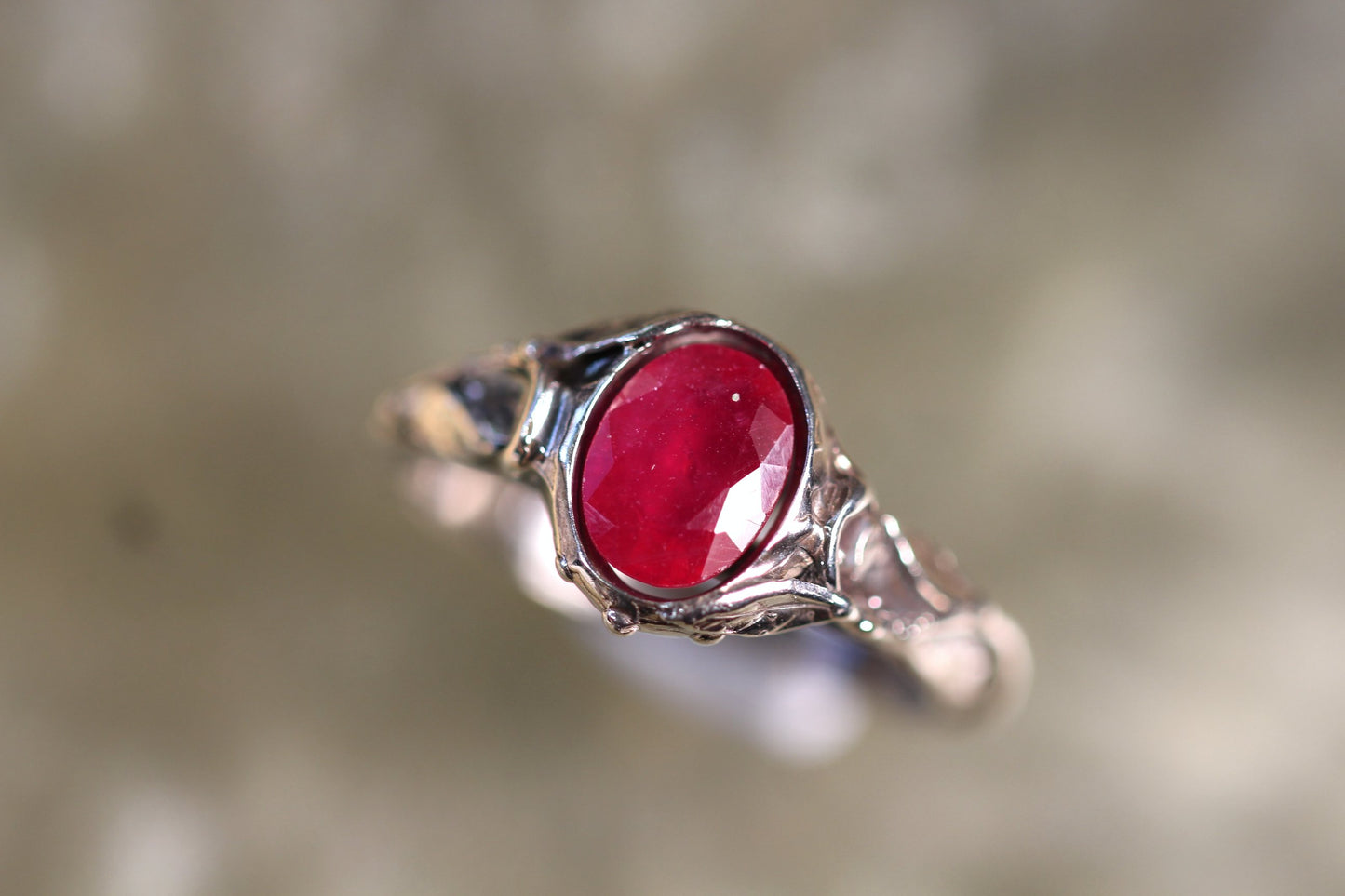 Custom Ruby Ring
