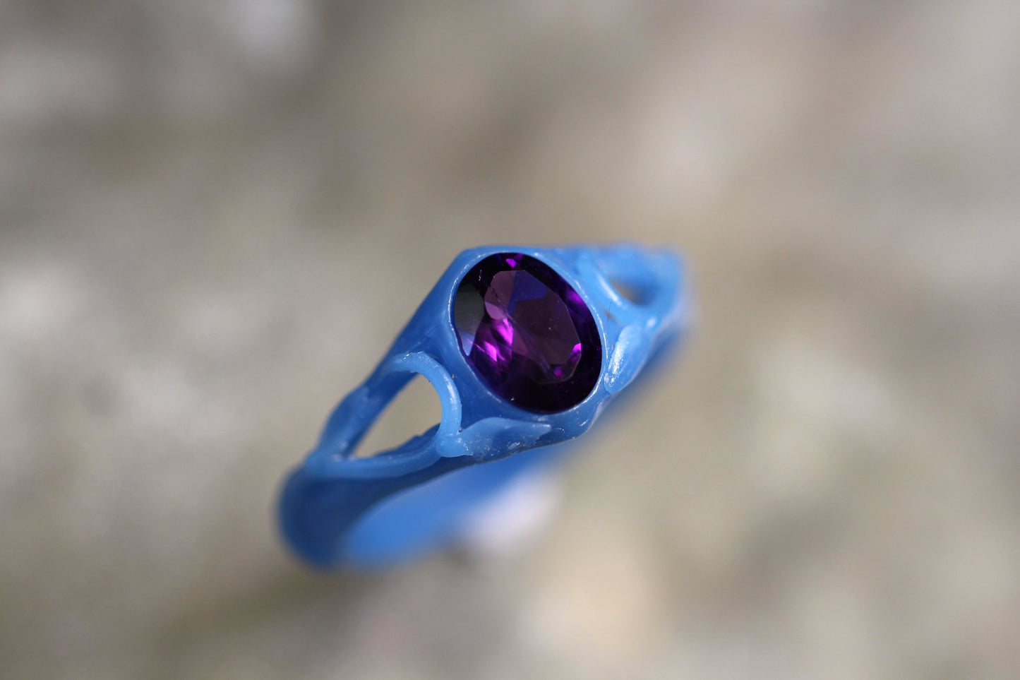 Custom Amethyst Ring