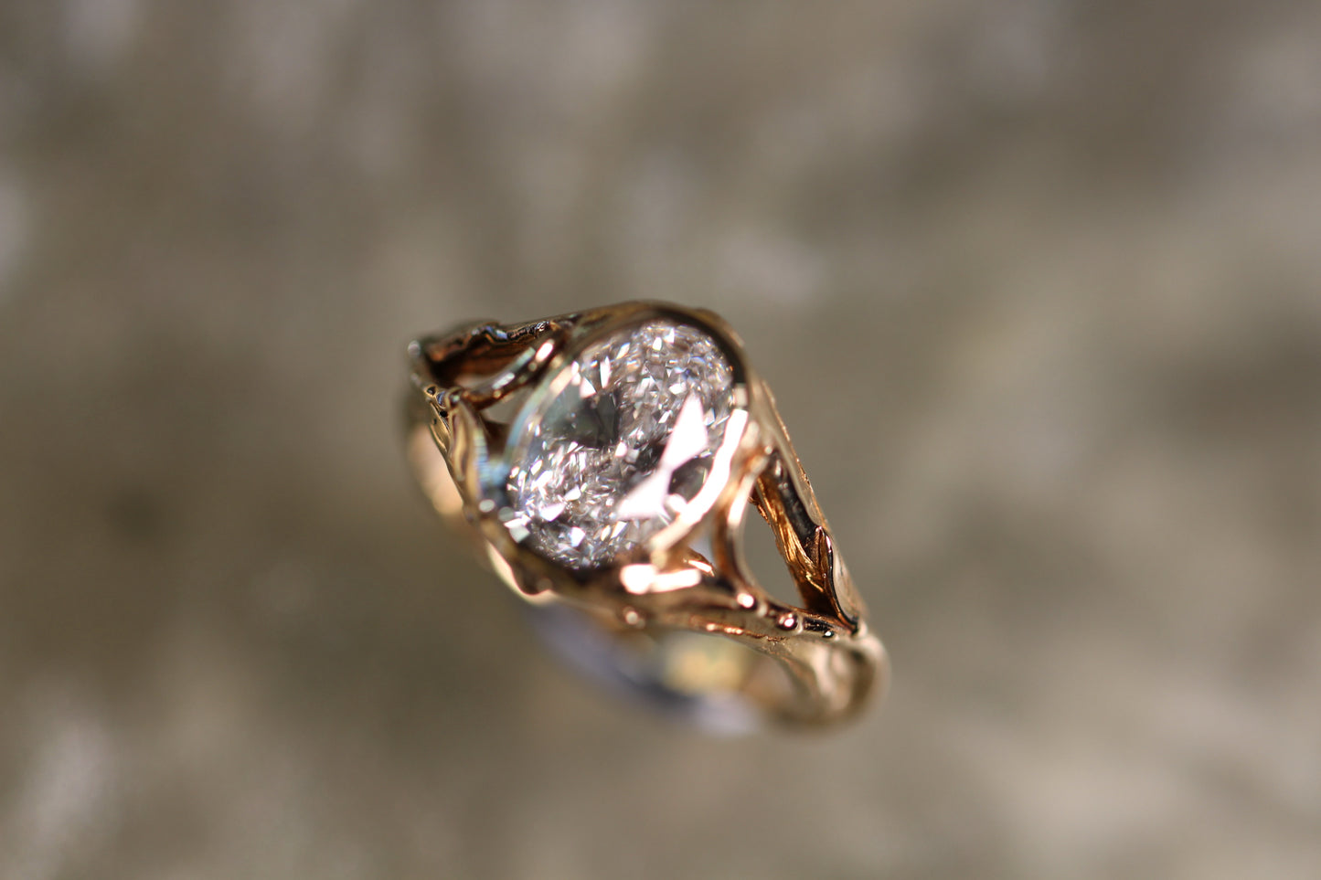 1.5ct Diamond and Solid 9ct Yellow Gold Ring