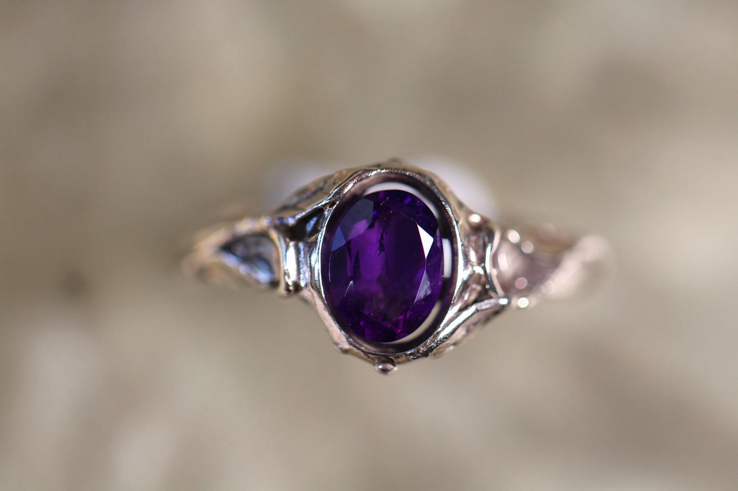 Custom Amethyst Ring
