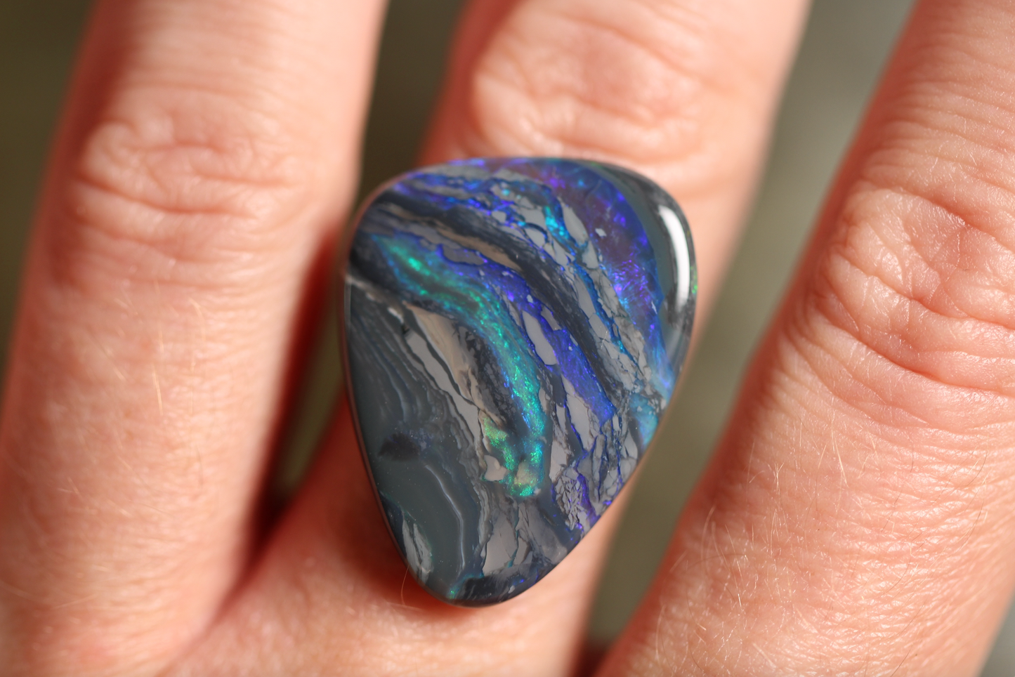 Custom Lightning Ridge Opal Jewellery