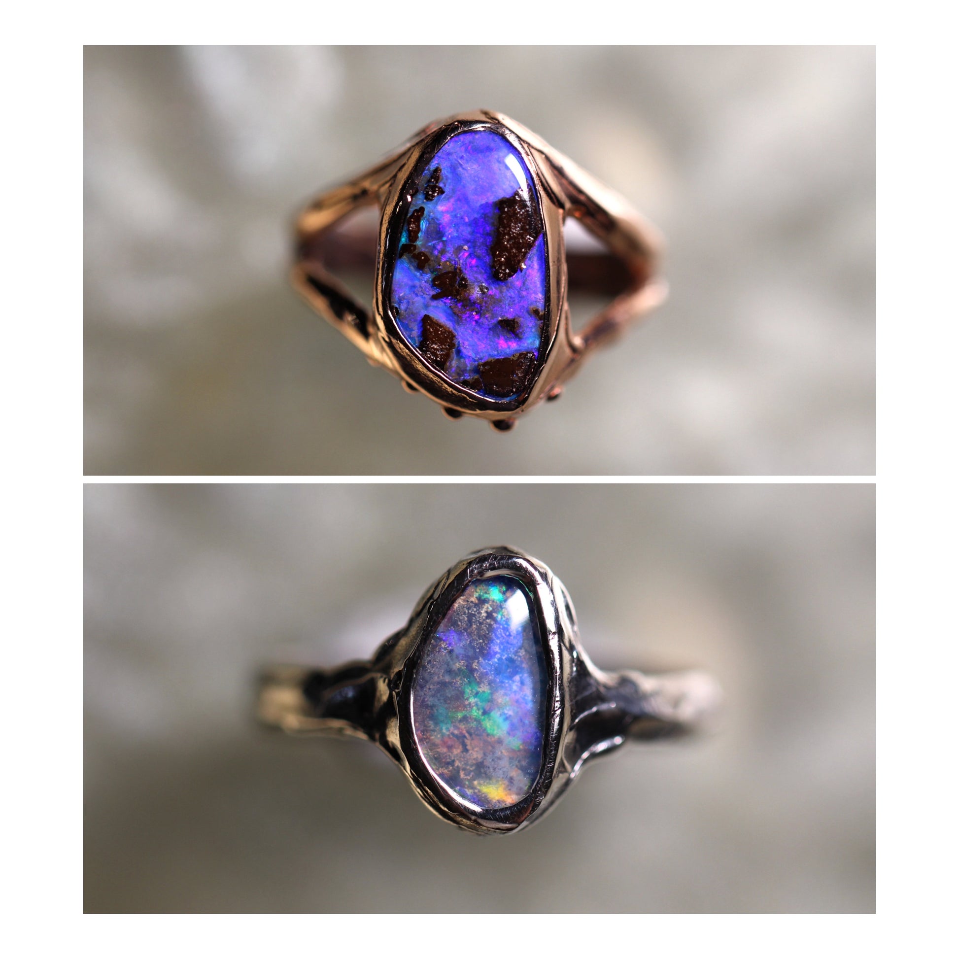 Custom Boulder Opal Jewellery