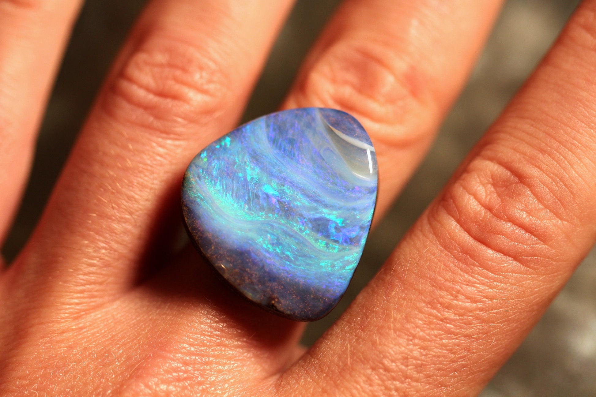 Custom Boulder Opal Jewellery