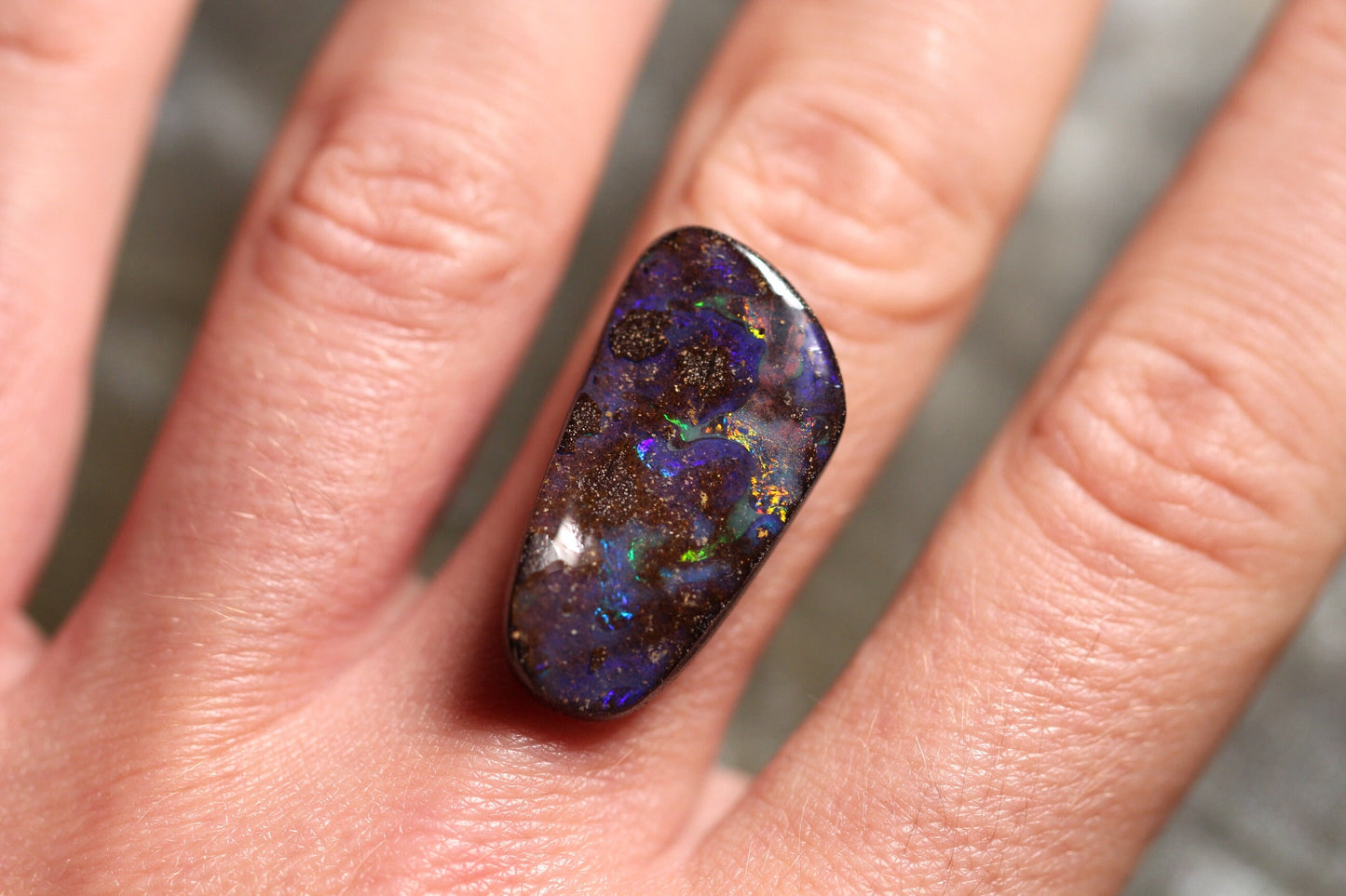 Custom Boulder Opal Jewellery